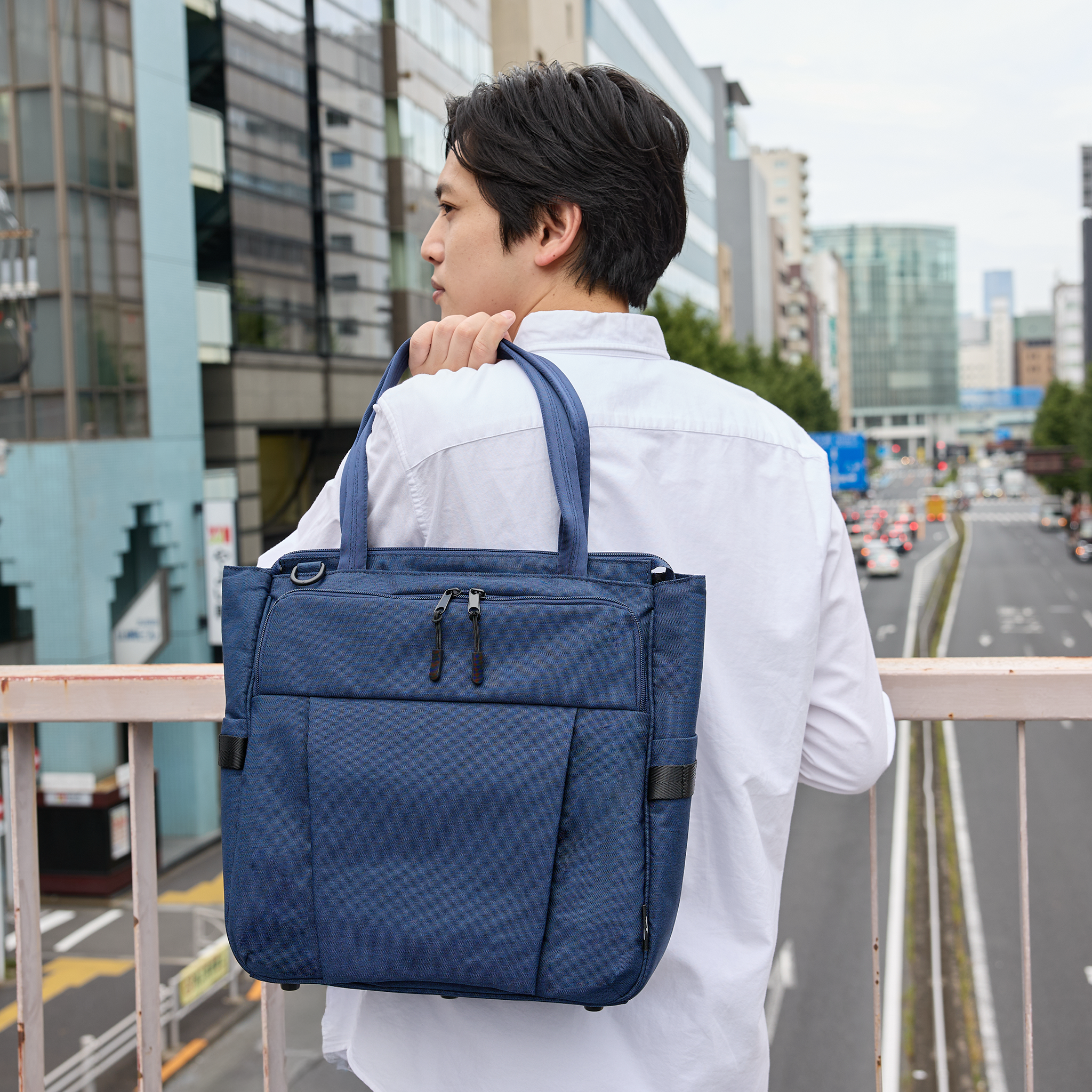 『時短トート』2階建でモノが迷子にならない KABAG address【5502】