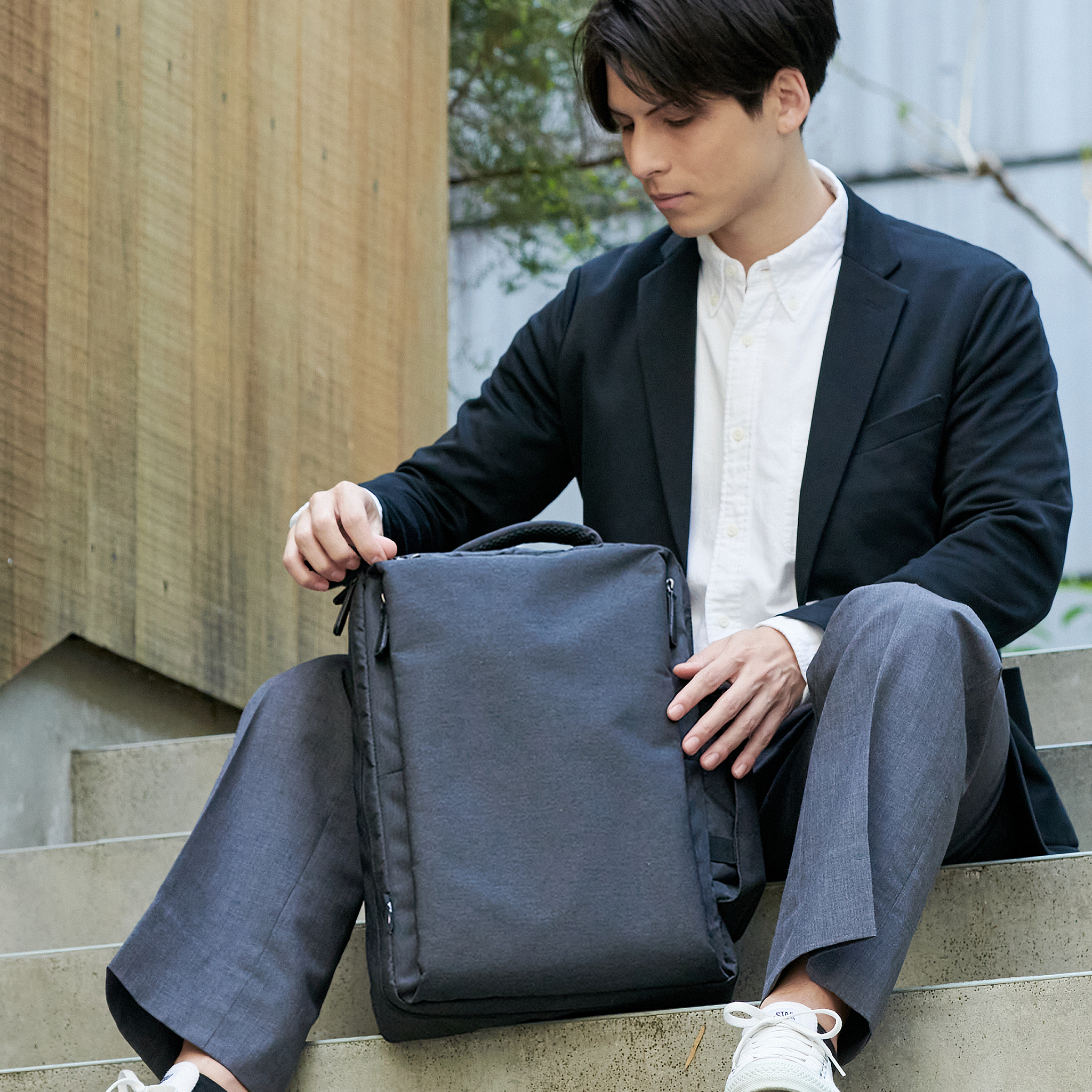 『時短リュック』年間150時間の探し物時間を節約 KABAG box large【5522】 ★先行予約受付中