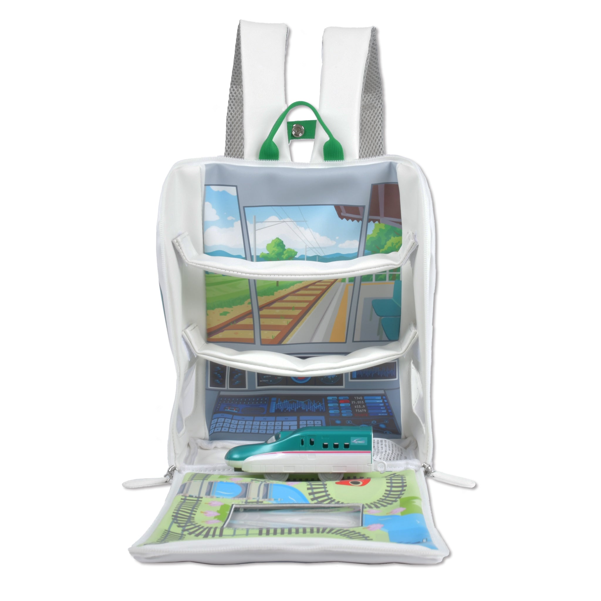 『おもちゃ箱』みたいなリュック KABAG E5系はやぶさ【5439】