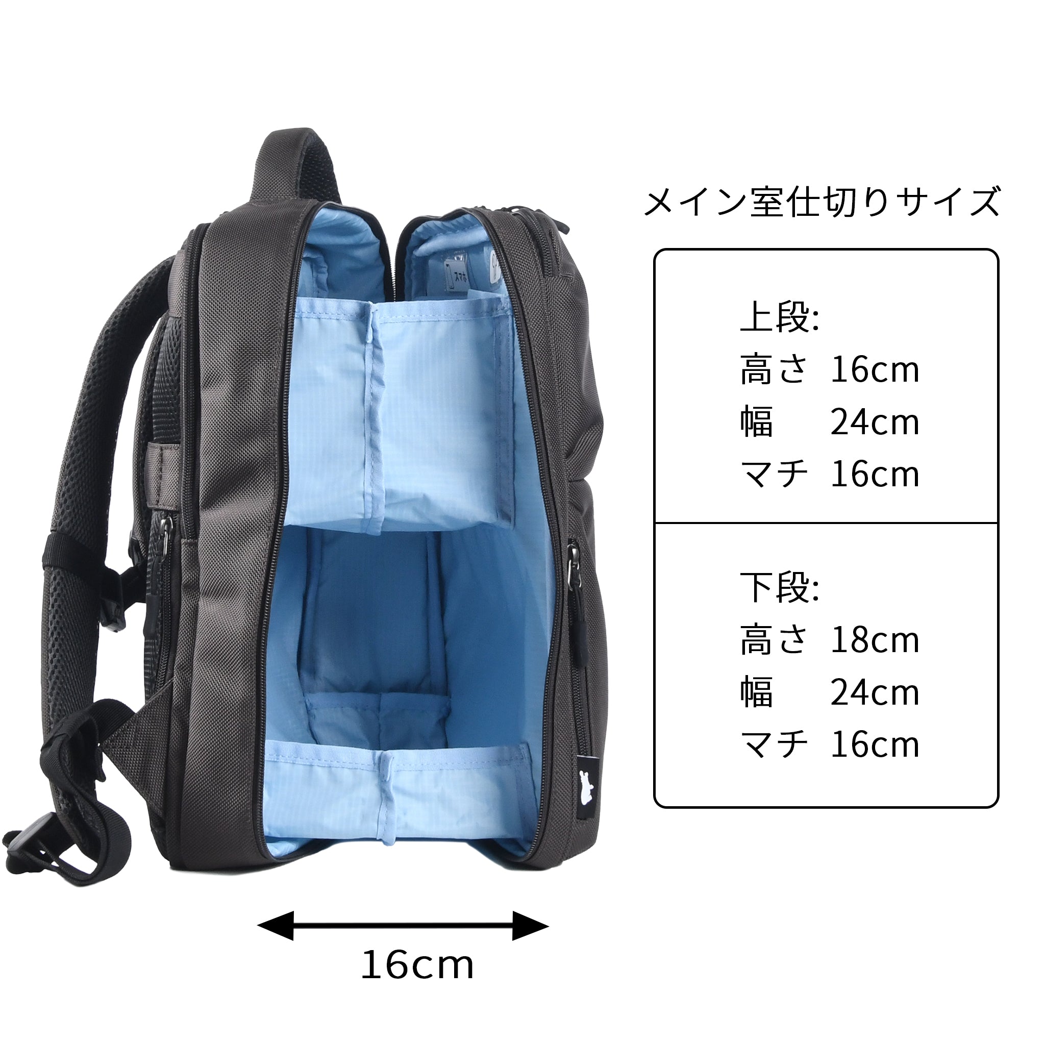 カバッグ for ADHD｜見える化リュック バリスティック レギュラー