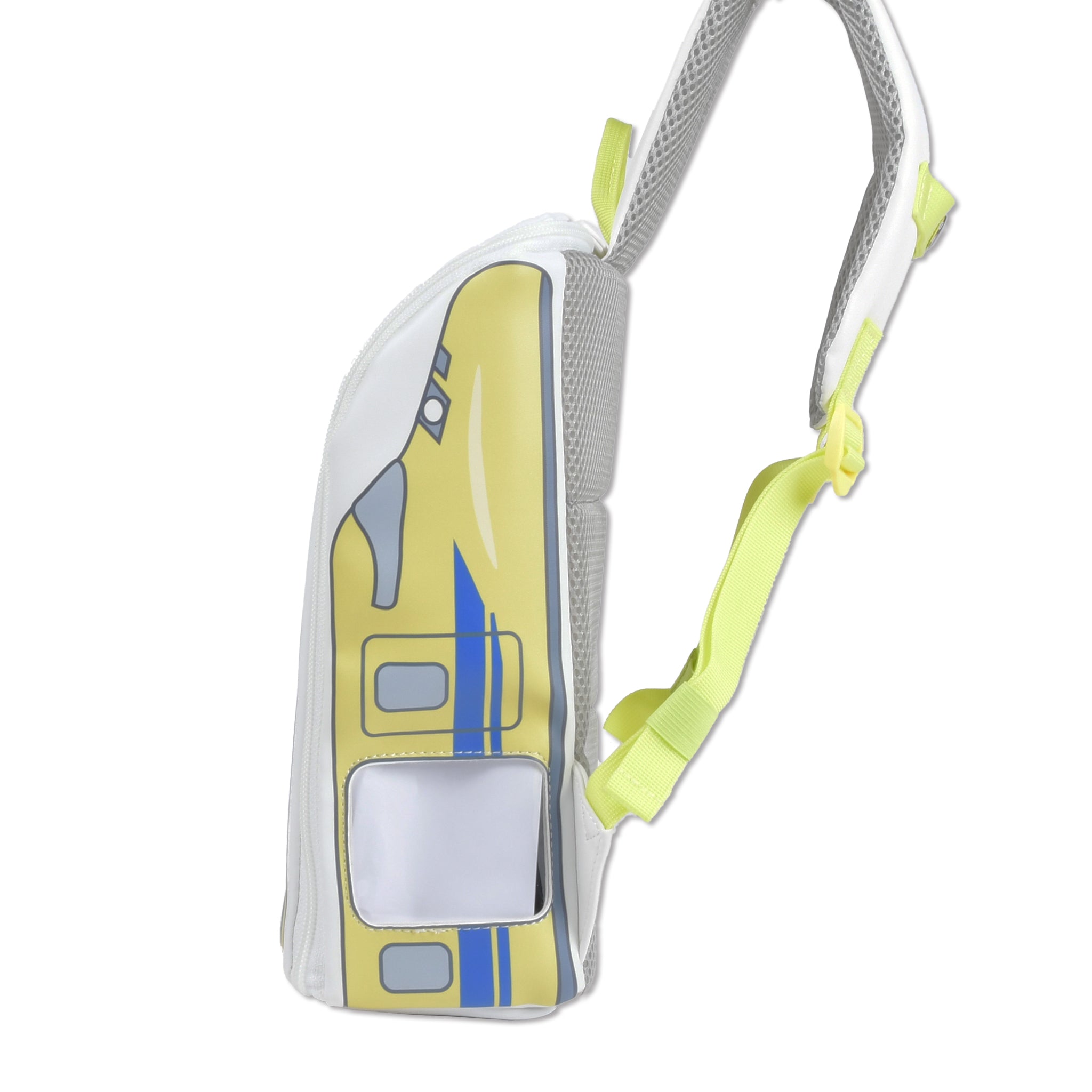 KABAG Dr.Yellow（新幹線ドールハウス） 窓には透明素材を使用し中が見えるワクワク感があり