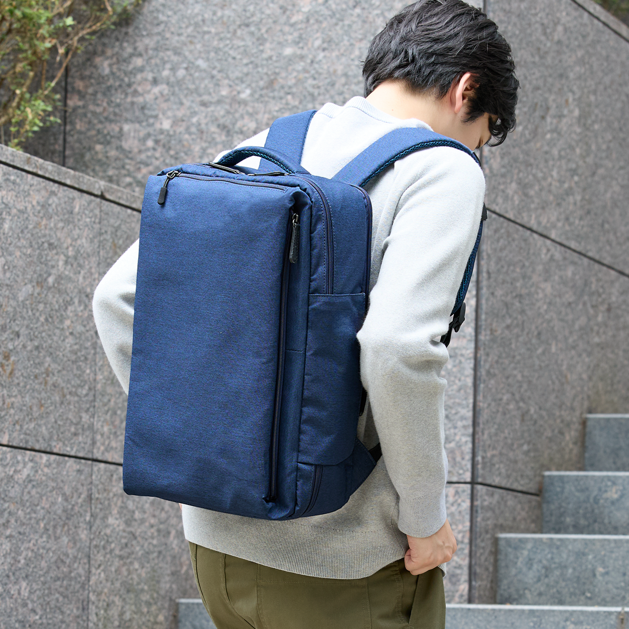 『時短リュック』年間150時間の探し物時間を節約　KABAG box large【5522】　★先行予約受付中