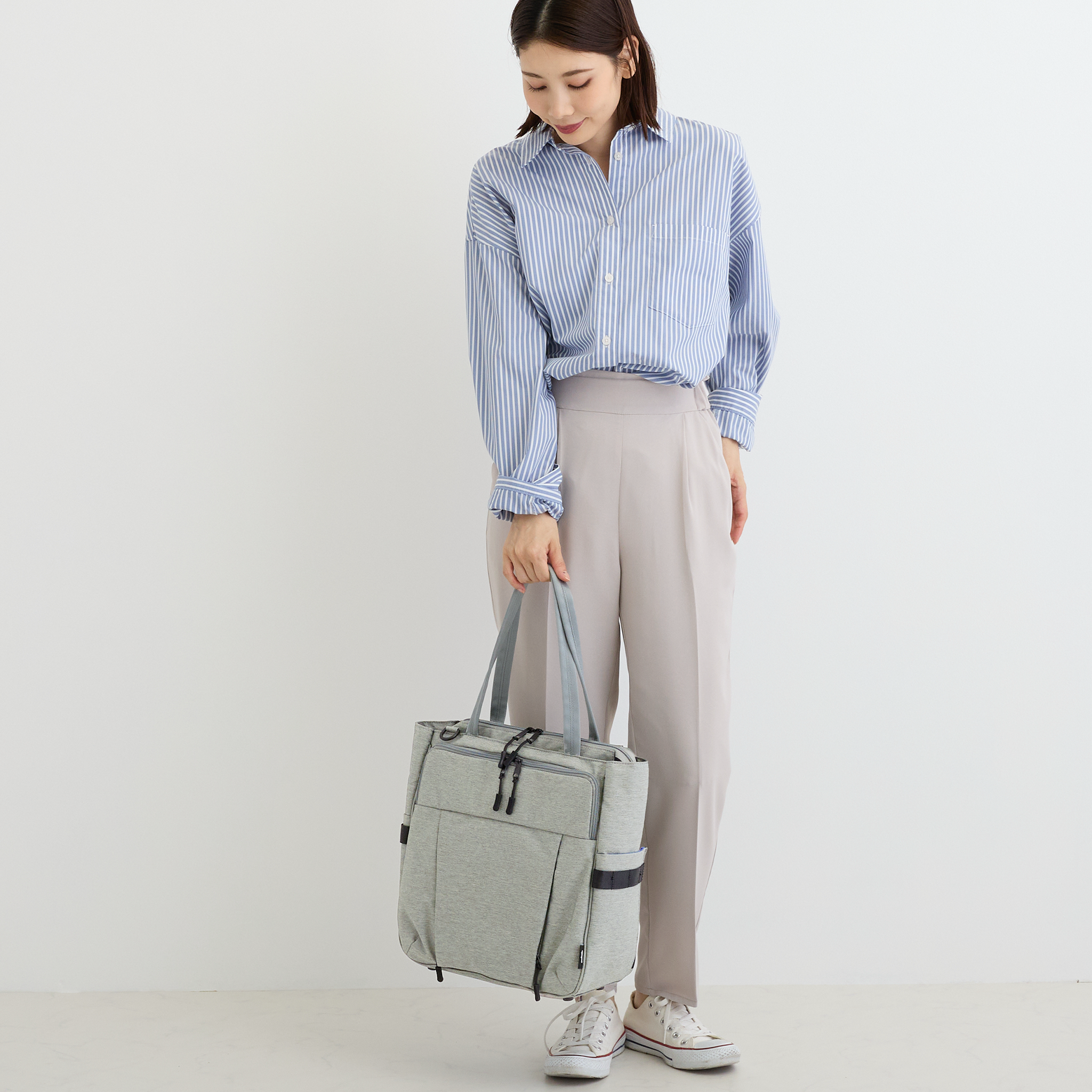 KABAG address トート ダークグレー style:5502