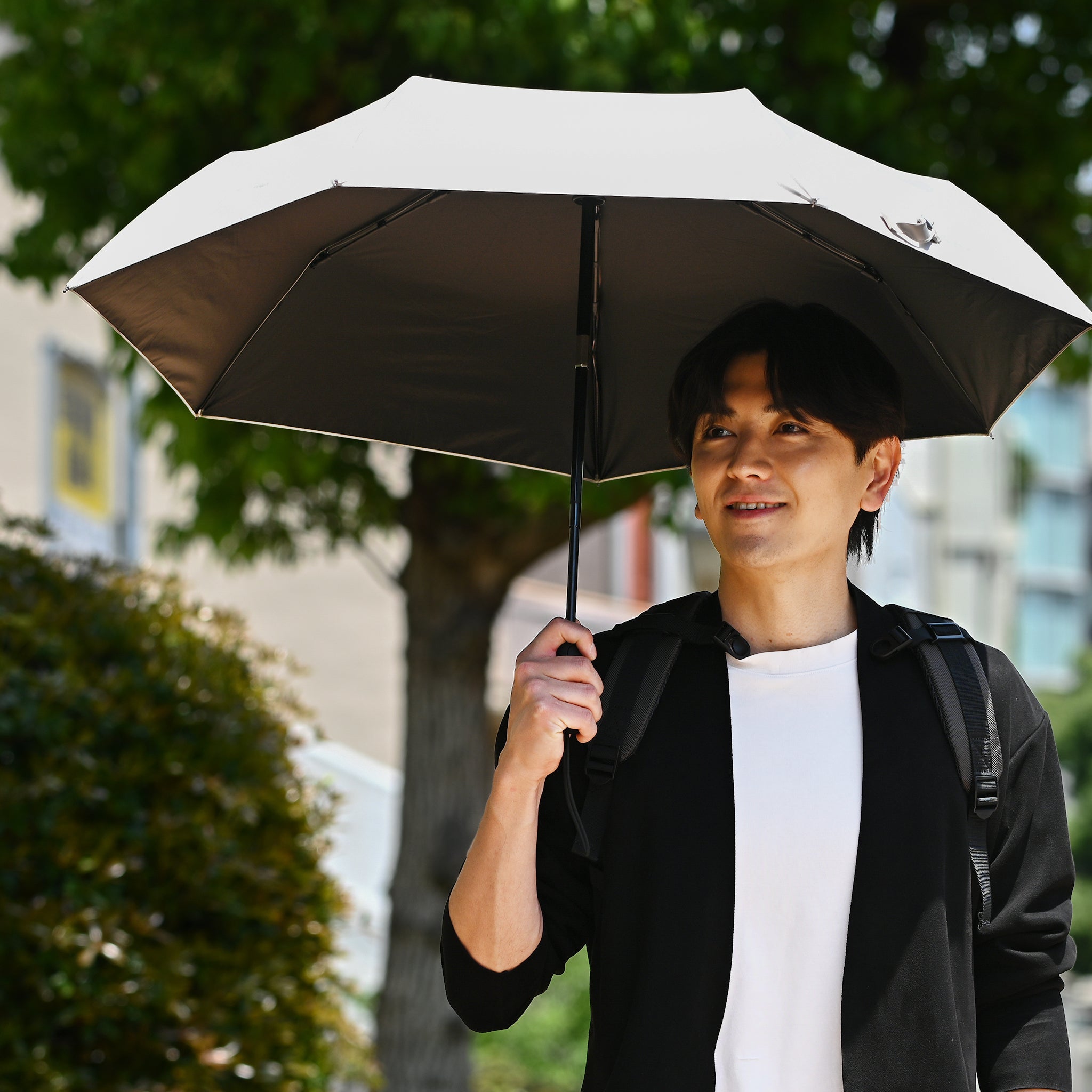 アクセサリ KABAG PLUS 晴雨兼用傘 - 晴れでも雨でも使える兼用傘、KABAGバッグにスッキリ収納