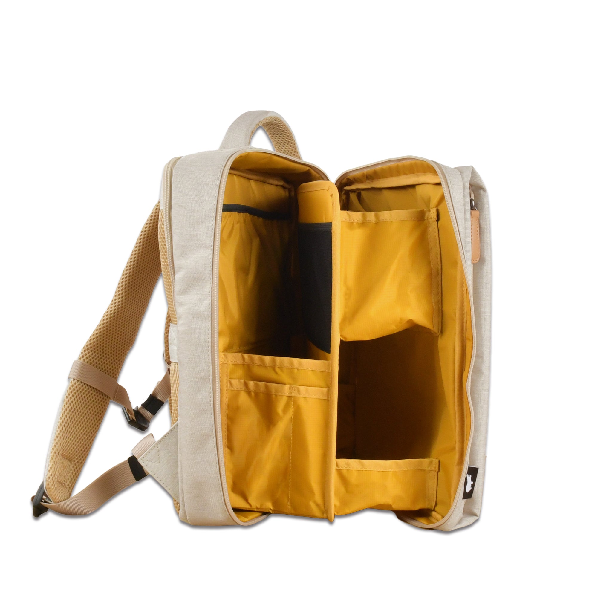 時短リュック KABAG box regular - 年150時間の探し物時間を削減、観音開きで中身が一目瞭然