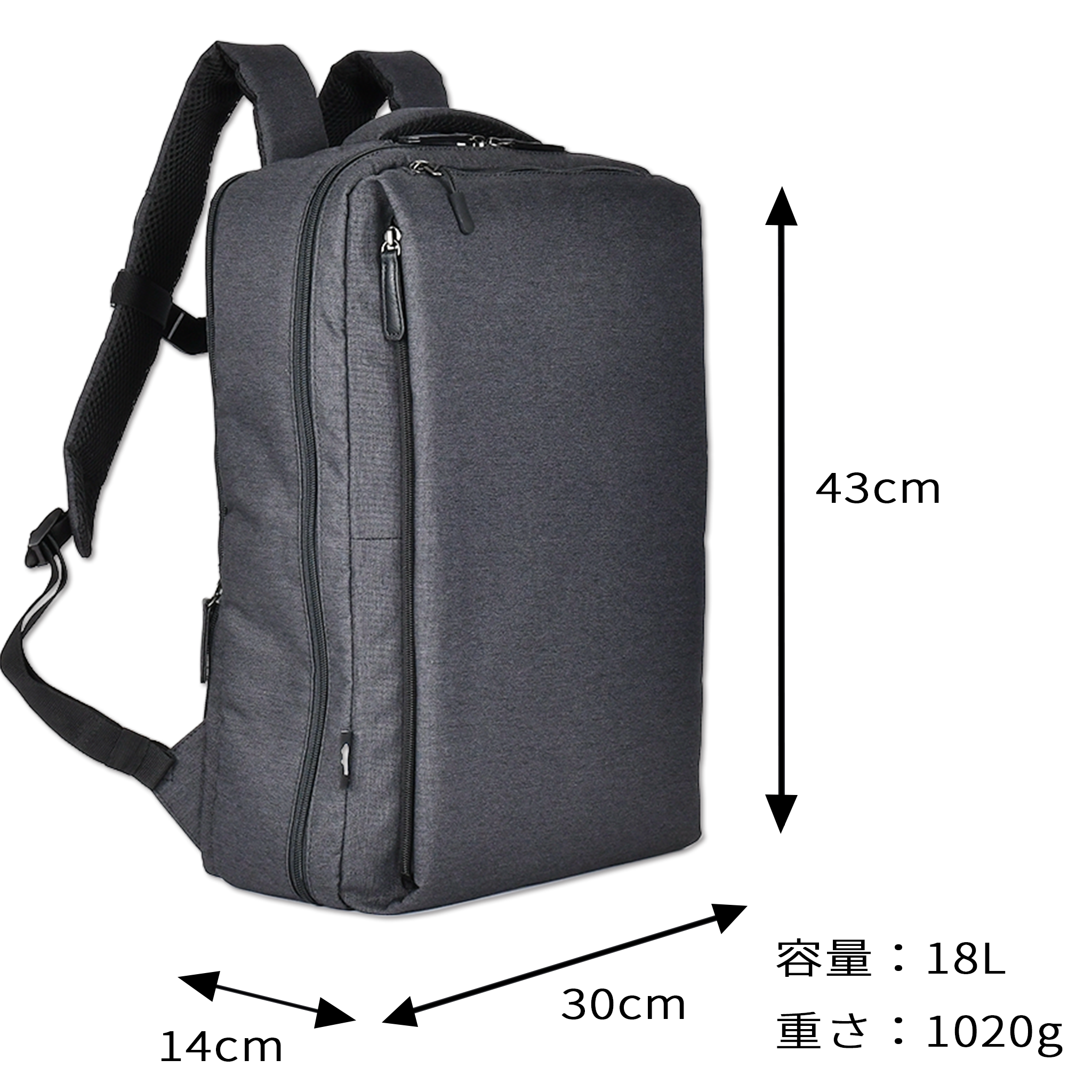 KABAG box large 芯材入りの自立ボックス構造で型崩れしにくく