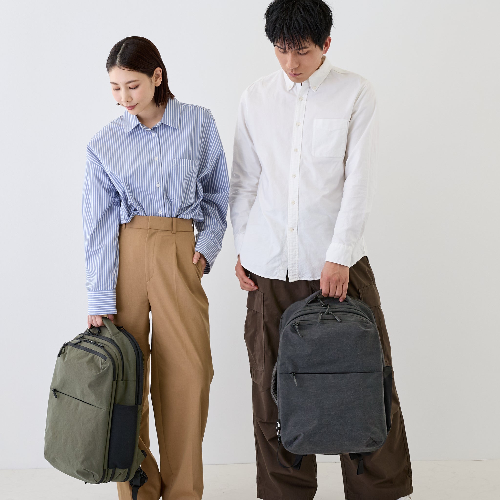 KABAG journey | 180度開閉＋２階建収納トラベルリュック